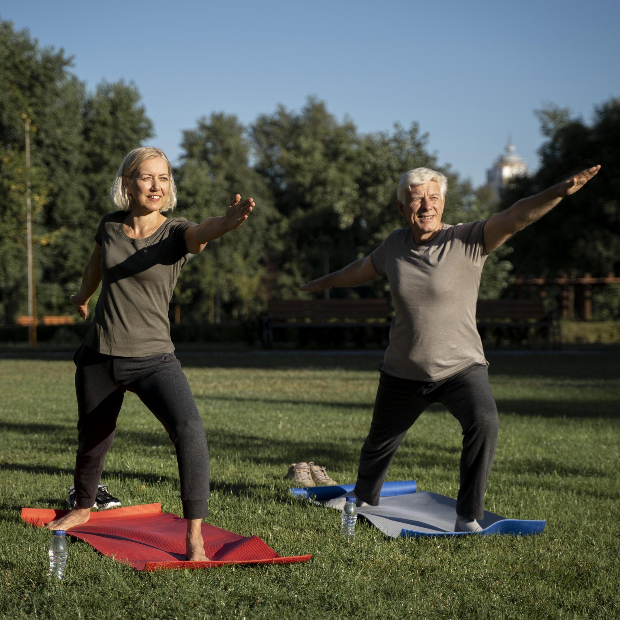 Benefícios da ginástica para idosos